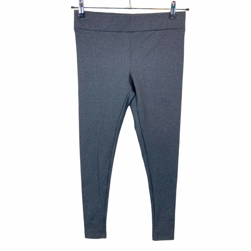 Matty M Women's Charcoal Elastic Waist Pull On Activewear Legging size Medium